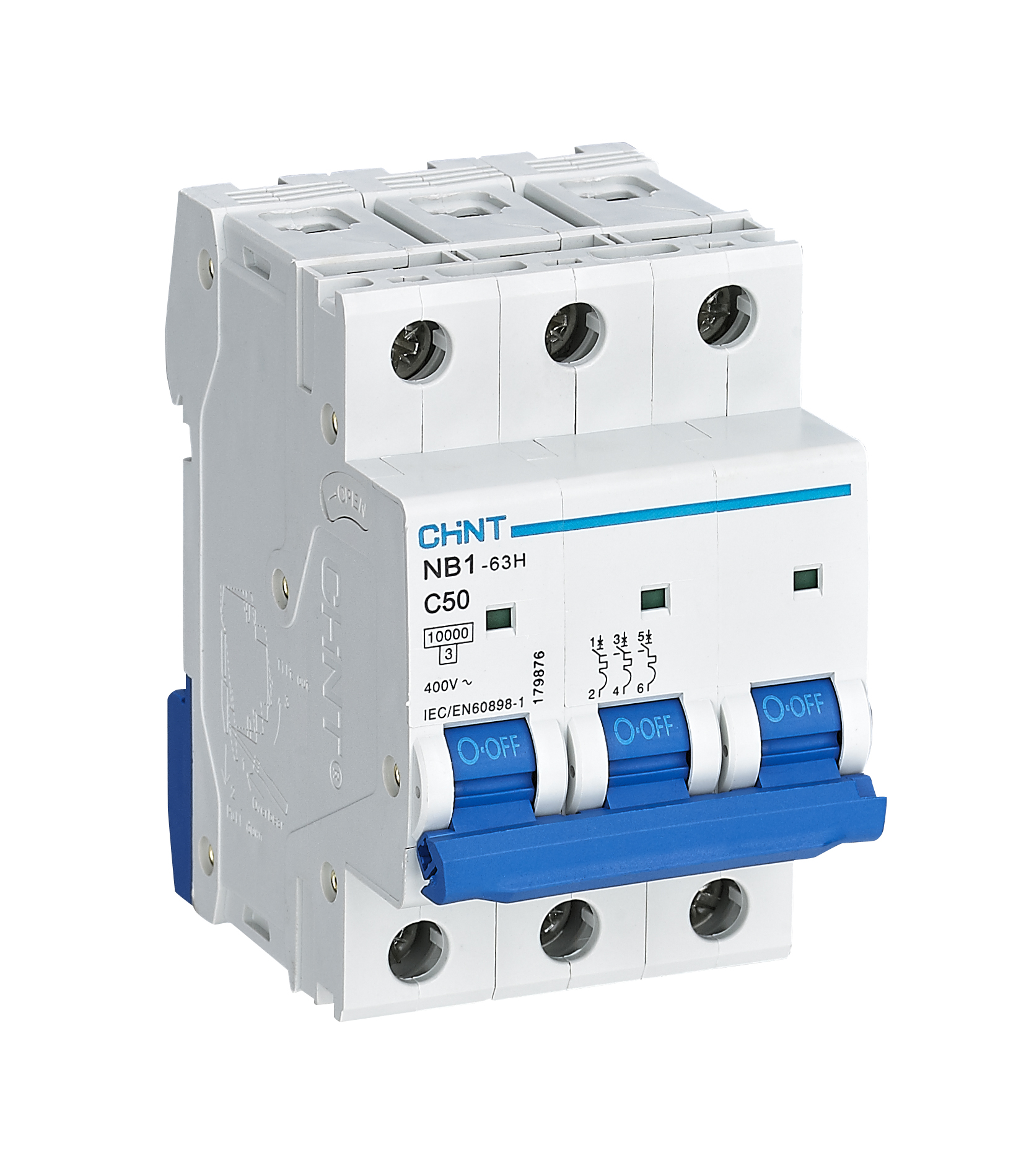 CHİNT 814172 3x25A C Tipi 6kA Otomatik Sigorta