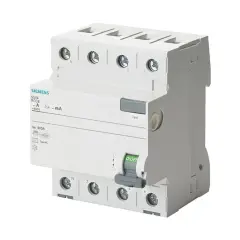 SIEMENS 5SV3642-6 Kaçak Akım Rölesi 25A 300mA 400V 3Faz