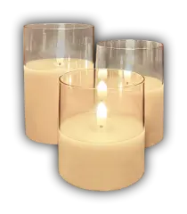 CATA Prag 3 Lü Mum Set Masa Lambasi Günisigi CT-8433