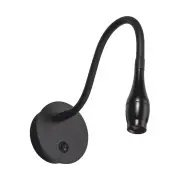 Cata Siyah 3W 3200K Gün Işığı Baykuş Dekoratif Led Aplik