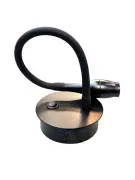 Cata Siyah 3W 3200K Gün Işığı Baykuş Dekoratif Led Aplik